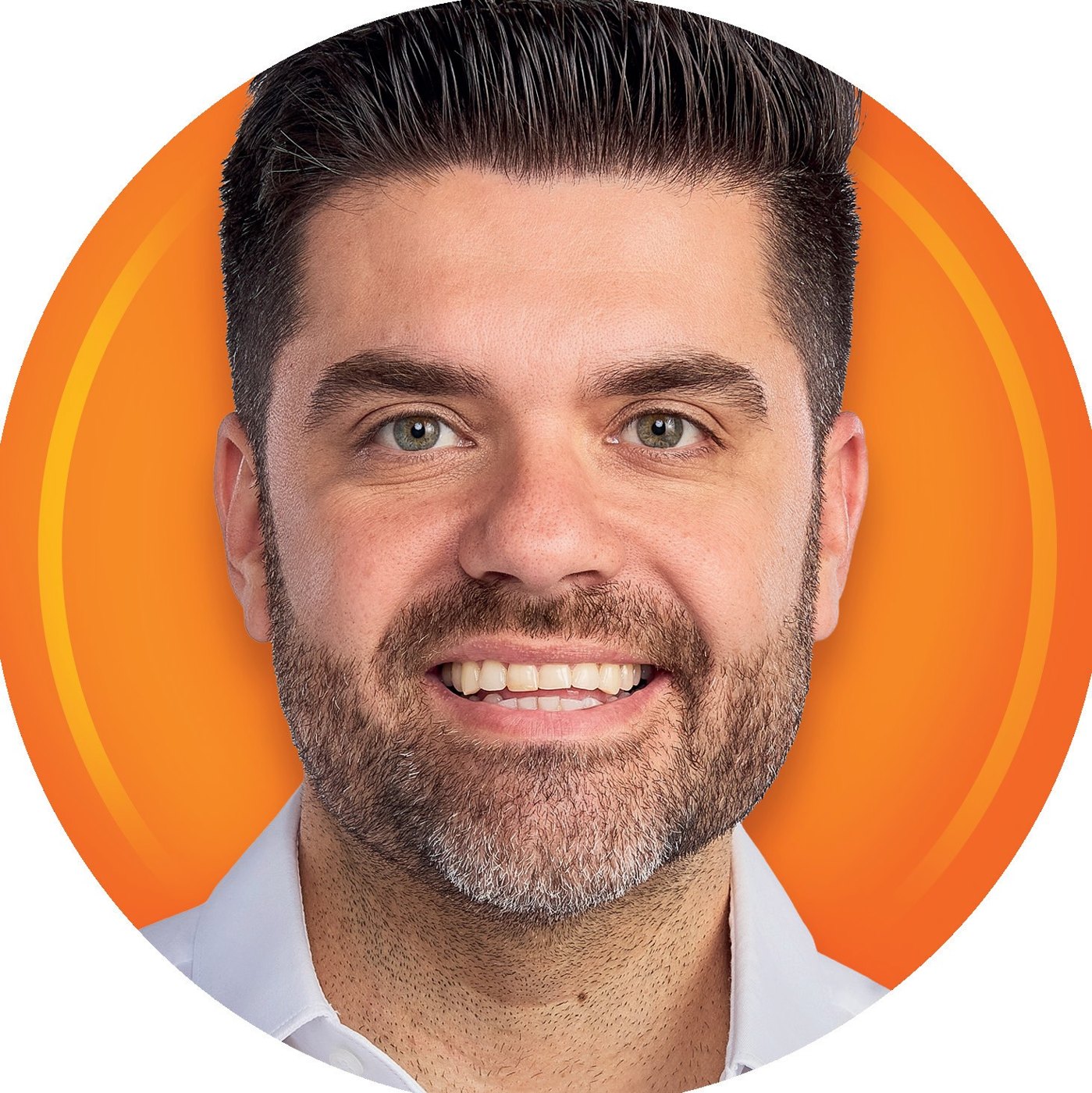 Danilo Joan em atividade de campanha