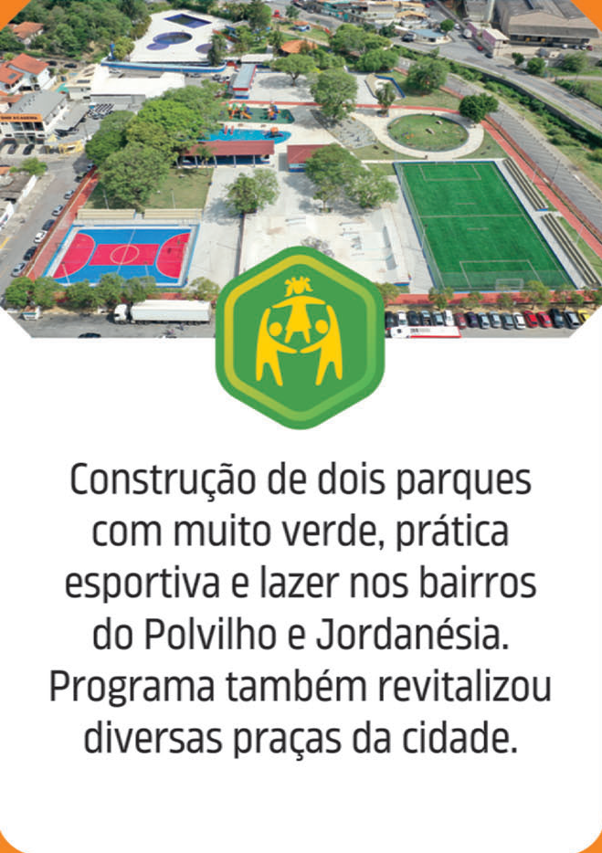 Parque Cajamar Feliz, programa realizado durante a gestão de Danilo Joan